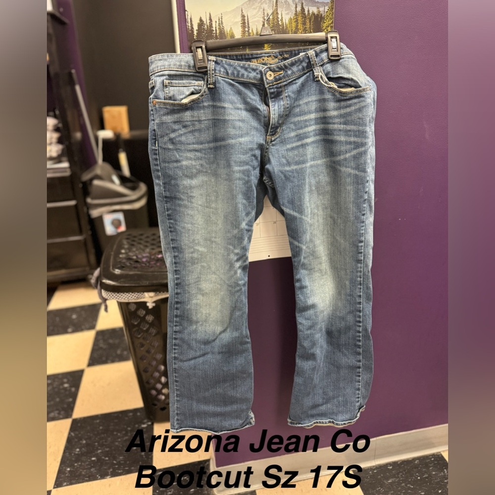 Arizona Jean Company Blue Boot Cut Jeans